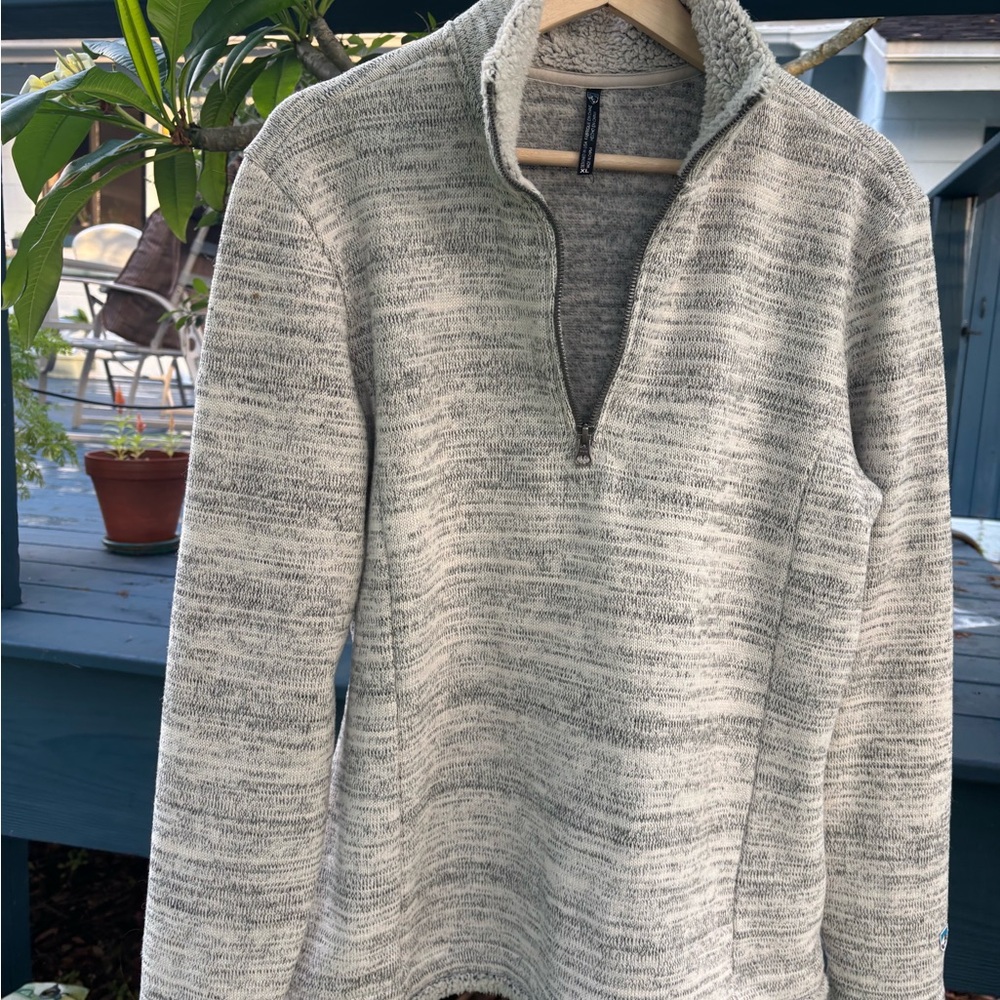 Kuhl Women's Gray Half-Zip Jacket